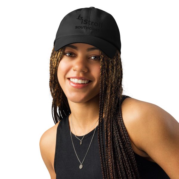 Black on Black Embroidered iStroll Under Armour® Hat