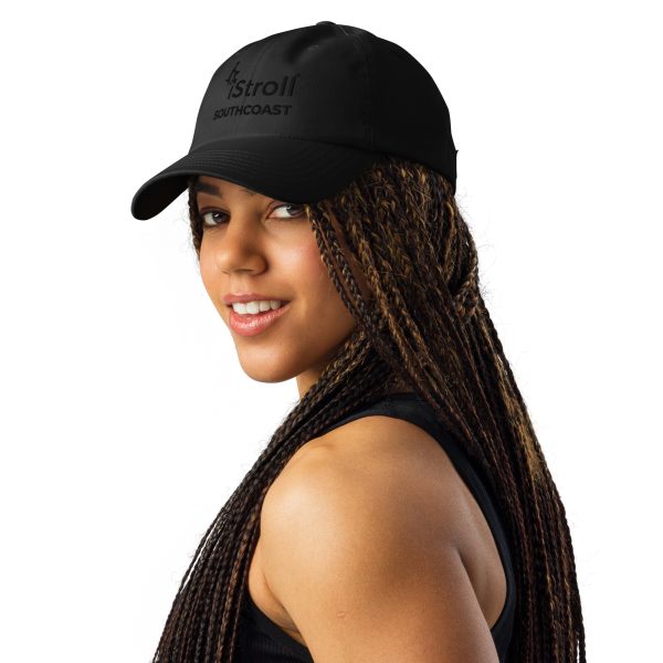 Black on Black Embroidered iStroll Under Armour® Hat - Image 2