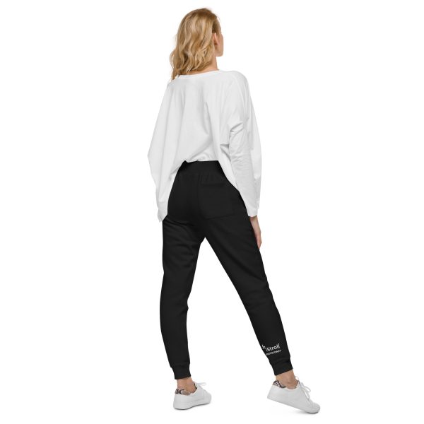 Unisex Fleece Sweatpants- iStroll Logo Calf Detail - Image 6