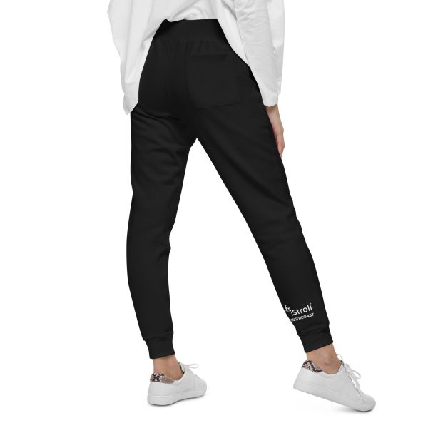 Unisex Fleece Sweatpants- iStroll Logo Calf Detail - Image 14