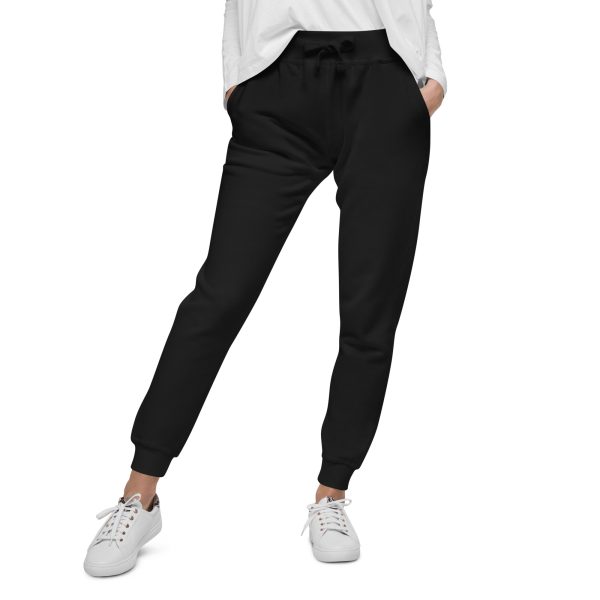Unisex Fleece Sweatpants- iStroll Logo Calf Detail - Image 4
