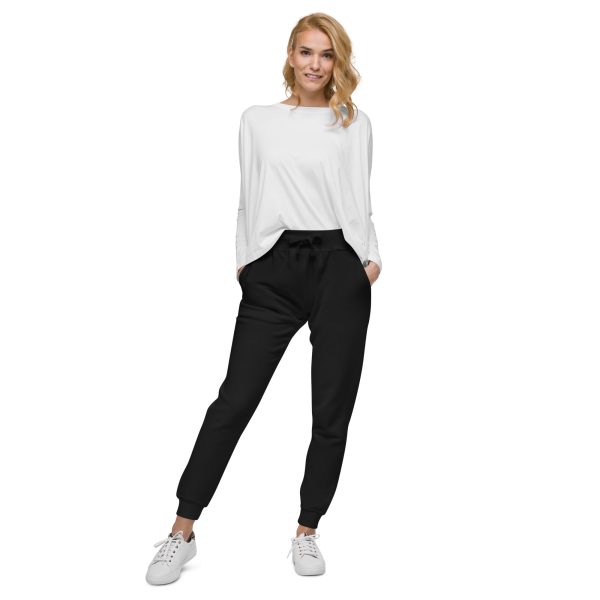 Unisex Fleece Sweatpants- iStroll Logo Calf Detail - Image 12