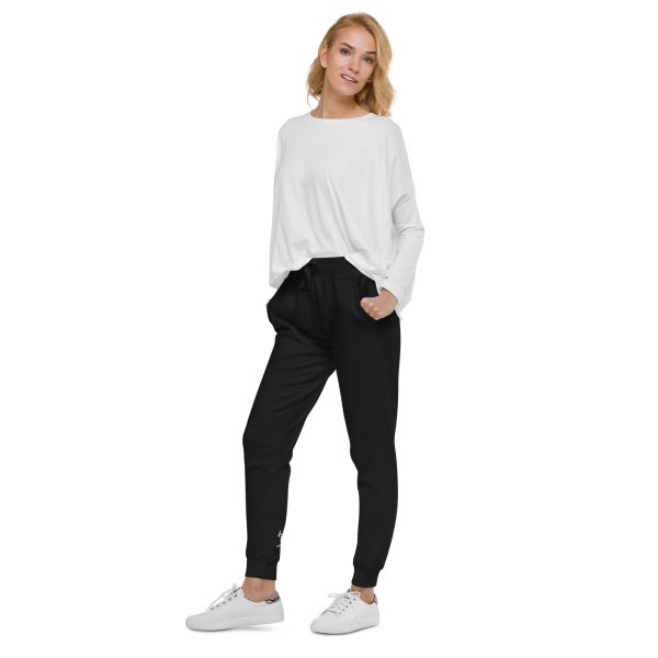 Unisex Fleece Sweatpants- iStroll Logo Calf Detail - Image 8