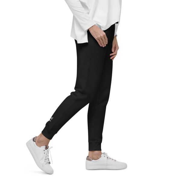 Unisex Fleece Sweatpants- iStroll Logo Calf Detail