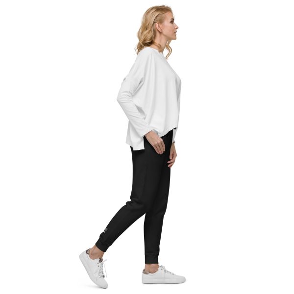 Unisex Fleece Sweatpants- iStroll Logo Calf Detail - Image 9
