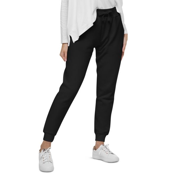Unisex Fleece Sweatpants- iStroll Logo Calf Detail - Image 5