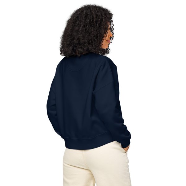 Women’s iStroll Preppy Organic Crew neck Sweatshirt - Image 4