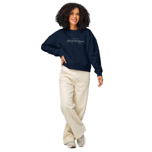 Women’s iStroll Preppy Organic Crew neck Sweatshirt - Image 12