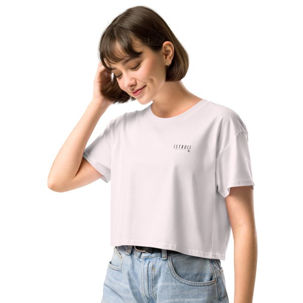 Women’s Minimalist iStroll Southcoast Crop Top - Image 4