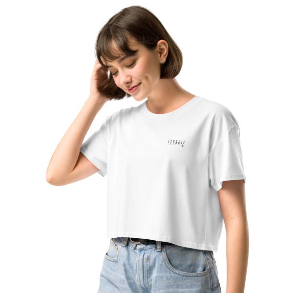 Women’s Minimalist iStroll Southcoast Crop Top - Image 8