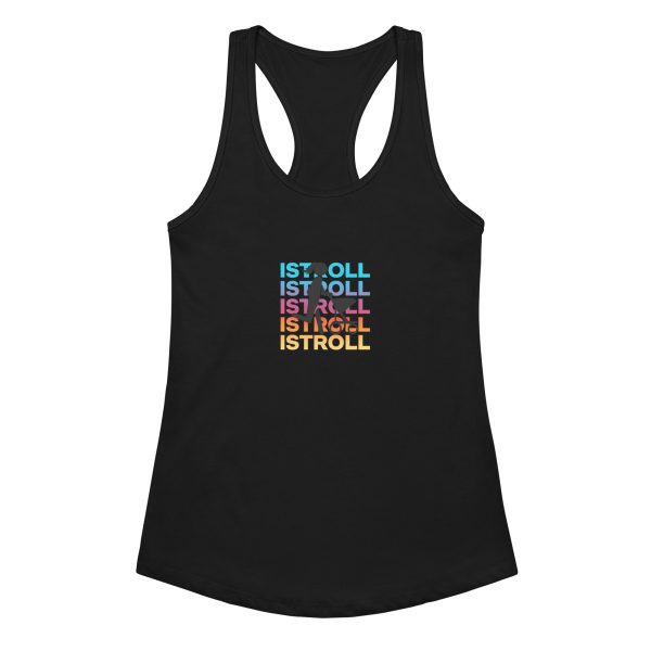 Women’s fitted racerback tank top - Image 3