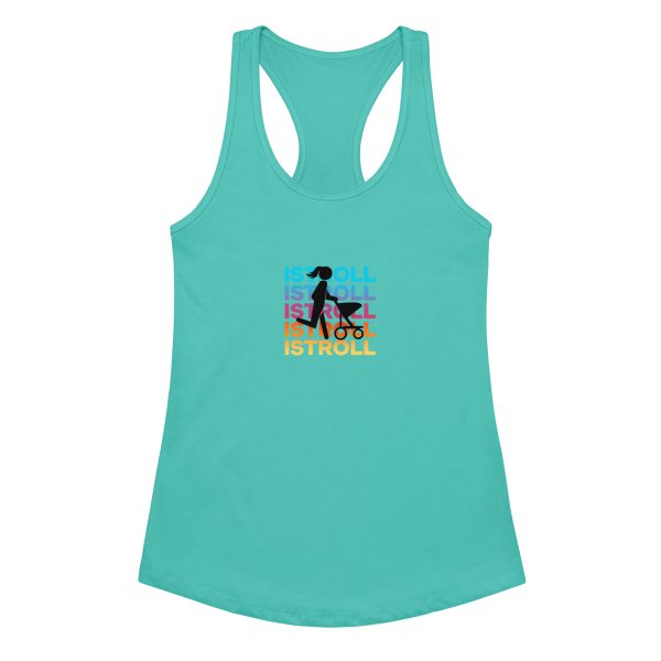 Women’s fitted racerback tank top - Image 8